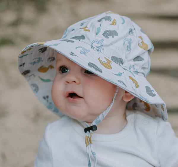 Aussie Animals Baby Sun Hat - Acorn Kids Accessories