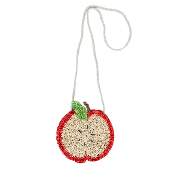 Apple Straw Bag - Acorn Kids Accessories