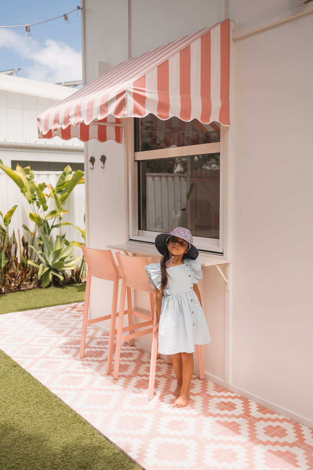 Arabella Wide Brim Sunhat - Acorn Kids Accessories