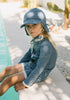Atlantic Blue Swim Flap Cap - Acorn Kids Accessories