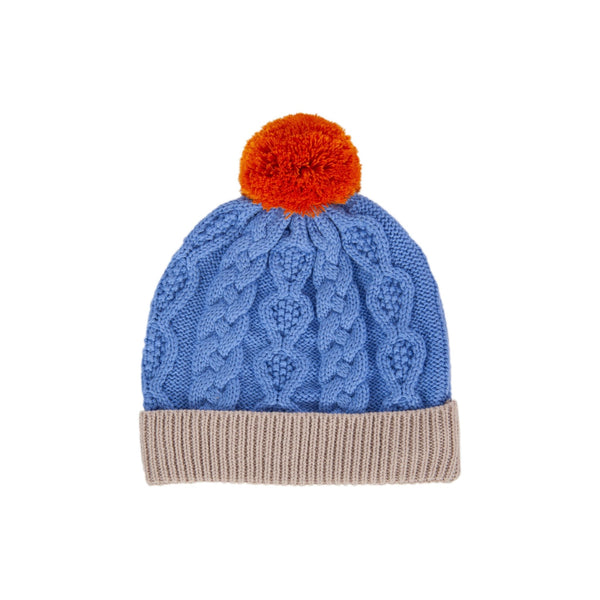 August Merino Beanie Light Blue - Acorn Kids Accessories