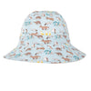 Aussie Bush Freinds Wide Brim Infant Hat - Acorn Kids Accessories