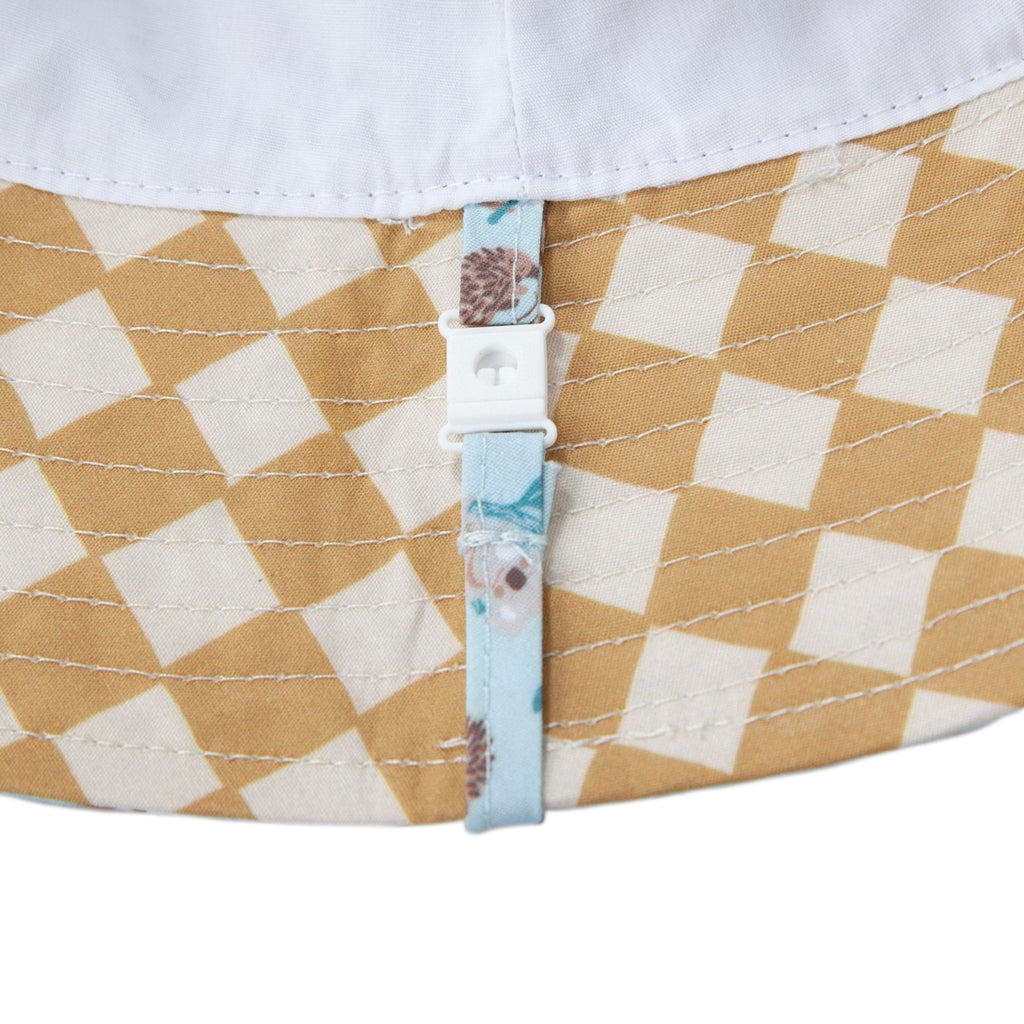 Aussie Bush Friends Wide Brim Bucket Hat - Acorn Kids Accessories