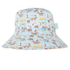 Aussie Bush Friends Wide Brim Bucket Hat - Acorn Kids Accessories