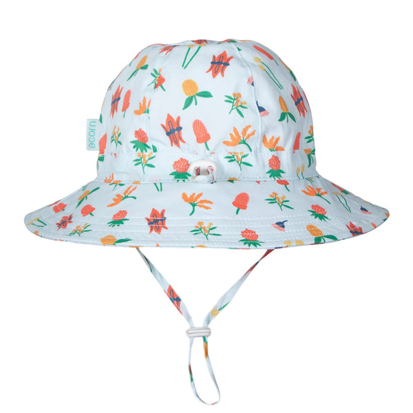 Banksia Blossom Wide Brim Sunhat - Acorn Kids Accessories