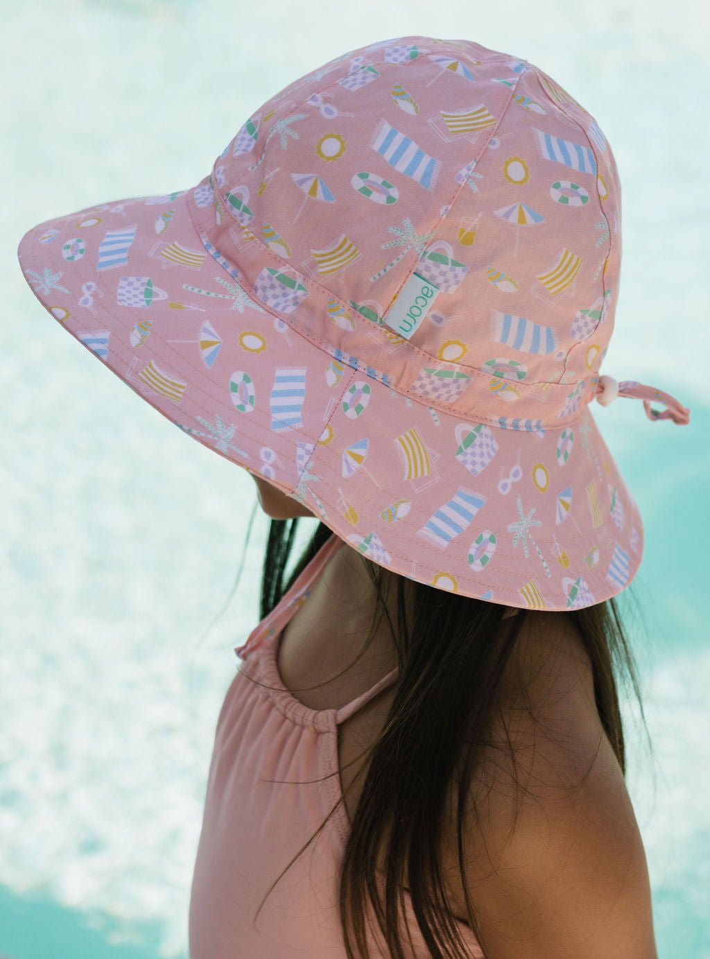 Beach Club Wide Brim Sunhat - Acorn Kids Accessories