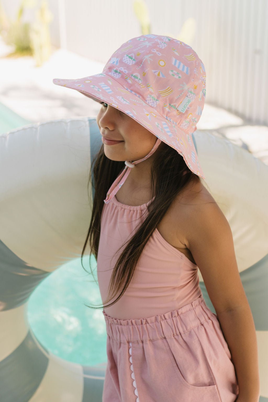 Beach Club Wide Brim Sunhat - Acorn Kids Accessories