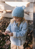 Bear Beanie Blue - Acorn Kids Accessories