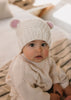 Bear Beanie Cream - Acorn Kids Accessories