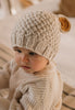 Bear Beanie Oatmeal - Acorn Kids Accessories