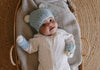 Bear Infant Mittens Blue - Acorn Kids Accessories