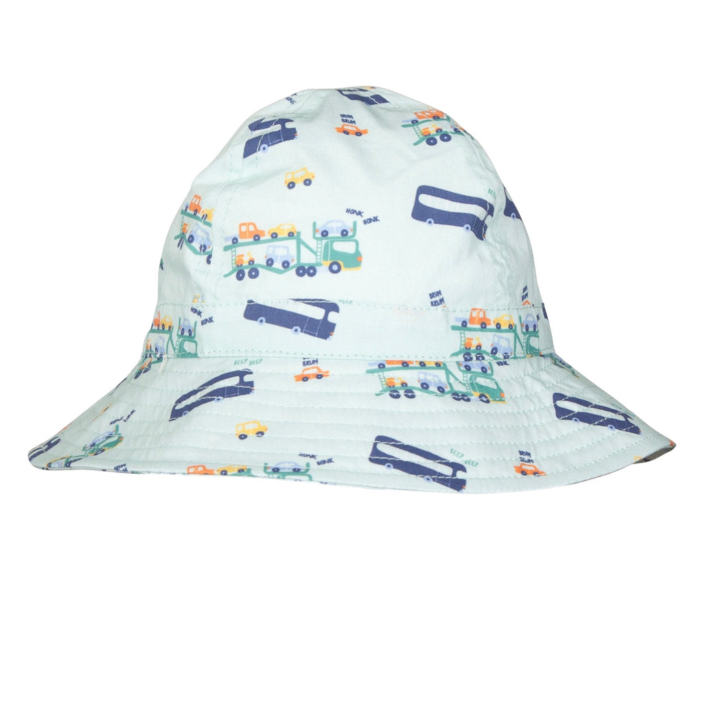 Beep Beep Wide Brim Infant Hat - Acorn Kids Accessories