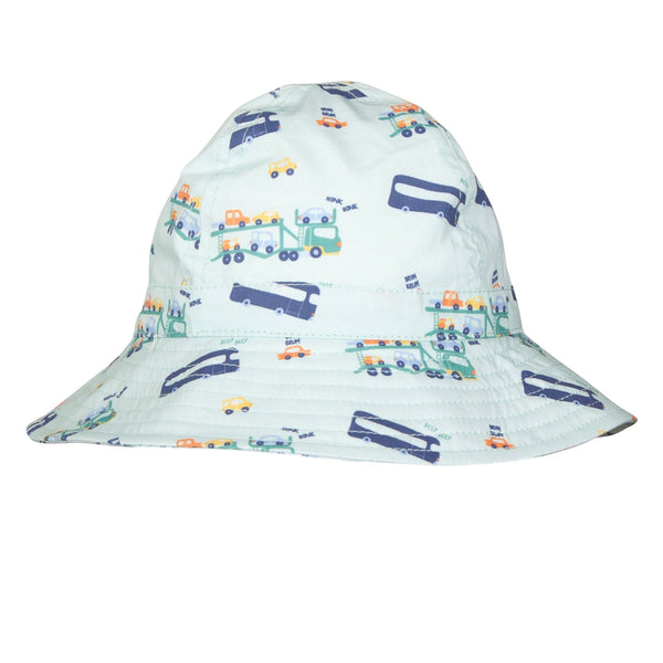 Beep Beep Wide Brim Infant Hat - Acorn Kids Accessories