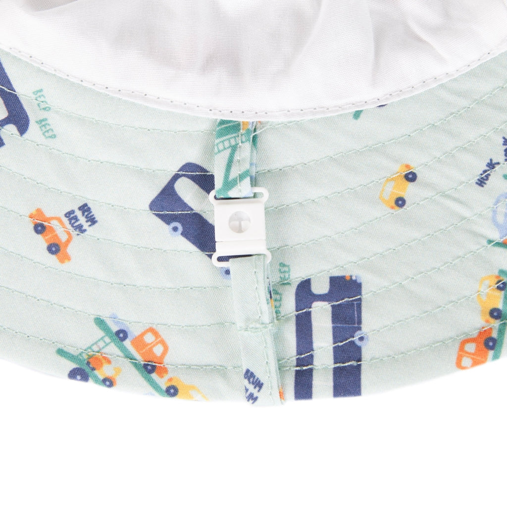 Beep Beep Wide Brim Infant Hat - Acorn Kids Accessories