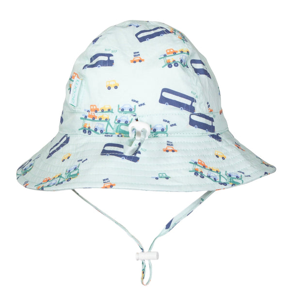 Beep Beep Wide Brim Infant Hat - Acorn Kids Accessories