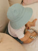 Blue Wide Brim Infant Hat - Acorn Kids Accessories
