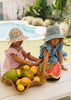 Bluebell Meadow Wide Brim Bucket Hat - Acorn Kids Accessories
