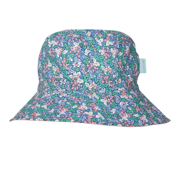 Bluebell Meadow Wide Brim Bucket Hat - Acorn Kids Accessories
