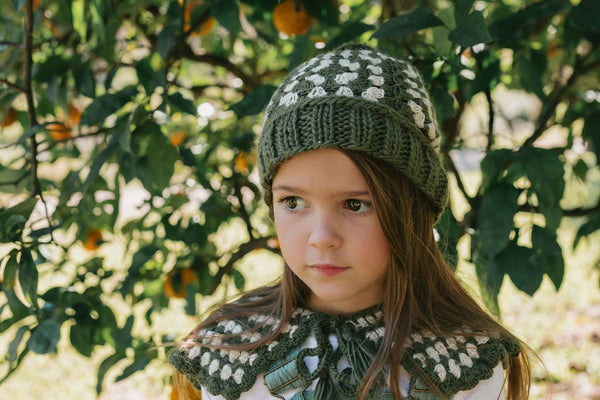 Boho Beanie Khaki - Acorn Kids Accessories