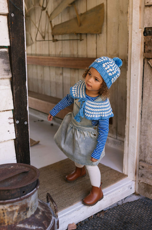 Boho Collar Blue - Acorn Kids Accessories