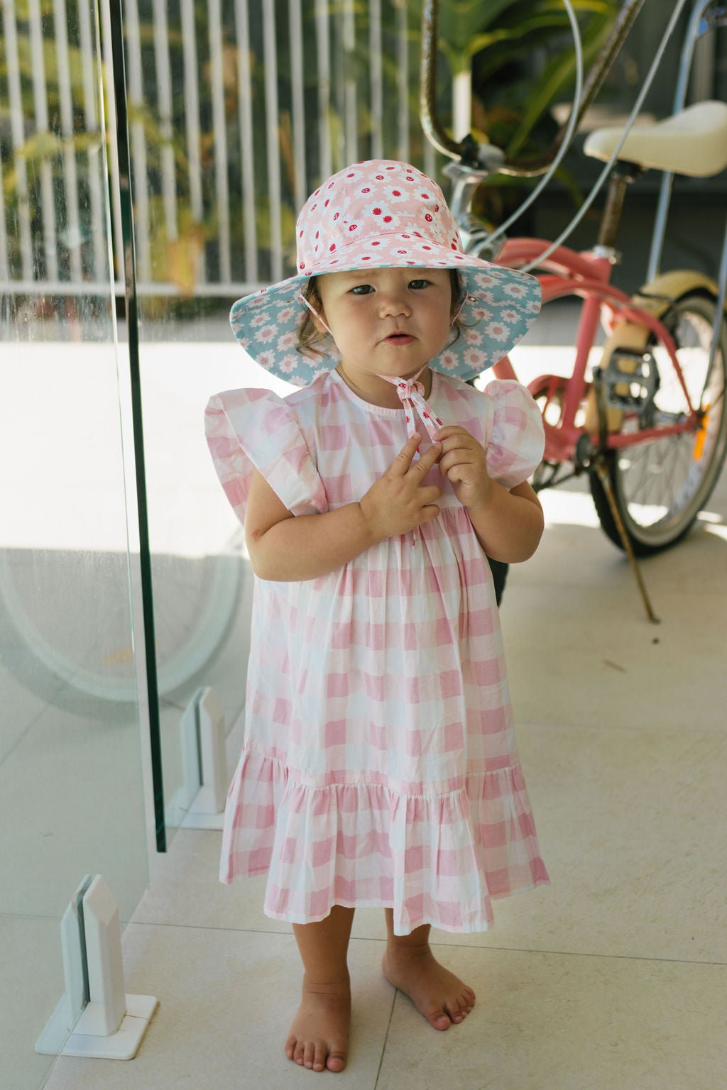 Camilla Wide Brim Reversible Sunhat - Acorn Kids Accessories