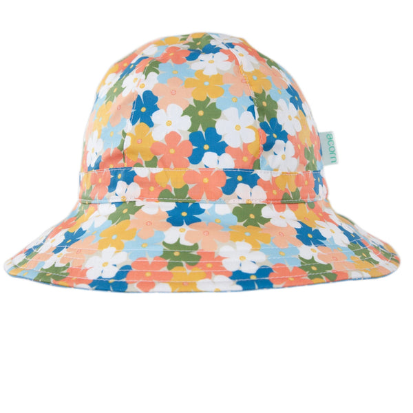 Carnival Wide Brim Reversible Sunhat - Acorn Kids Accessories