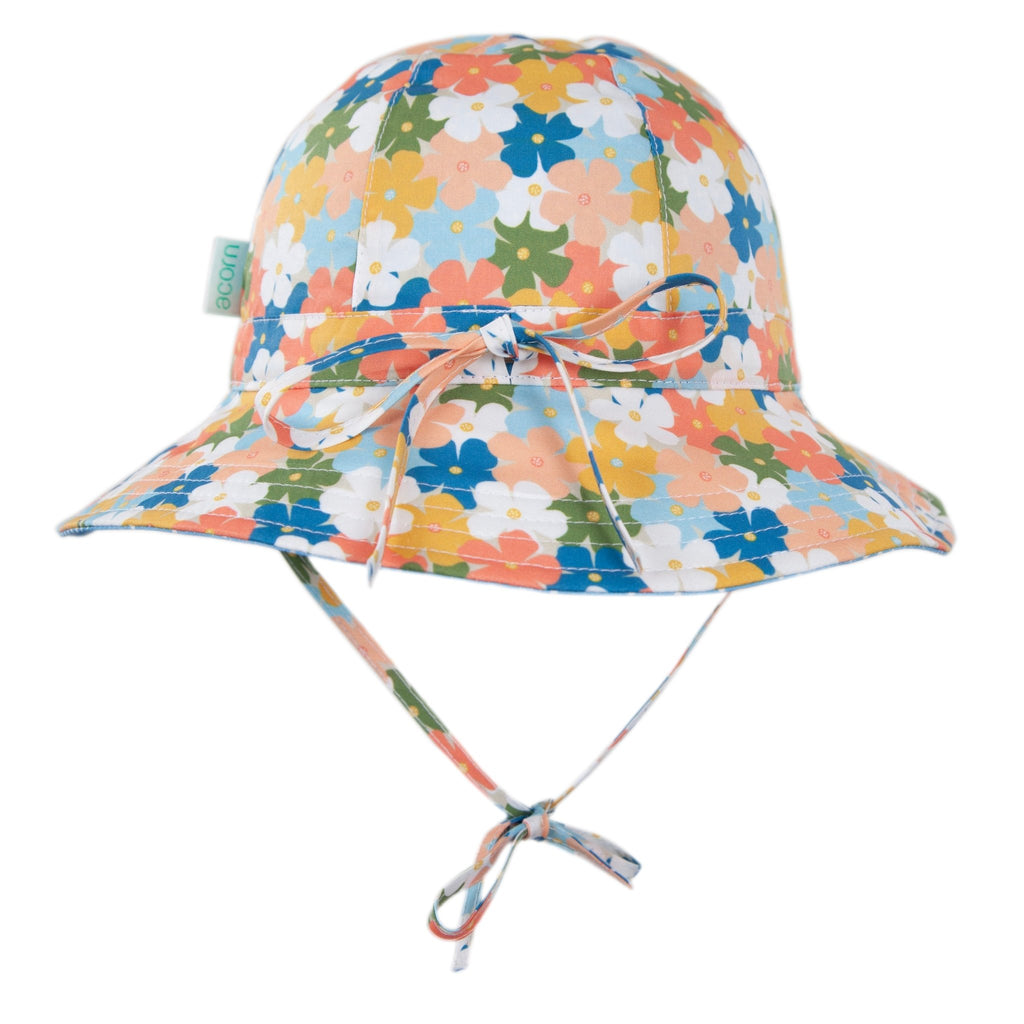 Carnival Wide Brim Reversible Sunhat - Acorn Kids Accessories