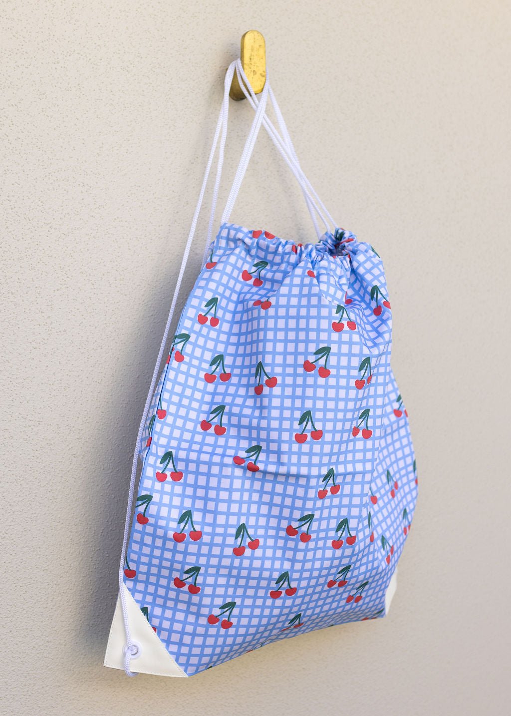 Cherry Checks Swim Bag - Acorn Kids Accessories