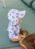 Cherry Checks Swim Flap Cap - Acorn Kids Accessories
