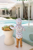 Cherry Checks Swim Flap Cap - Acorn Kids Accessories