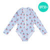 Cherry Checks UPF50+ Swimming Suit - Acorn Kids Accessories