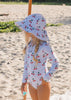 Cherry Checks UPF50+ Swimming Suit - Acorn Kids Accessories