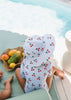 Cherry Checks Wide Brim Swim Hat - Acorn Kids Accessories