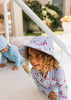 Cherry Checks Wide Brim Swim Hat - Acorn Kids Accessories