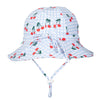 Cherry Checks Wide Brim Swim Hat - Acorn Kids Accessories
