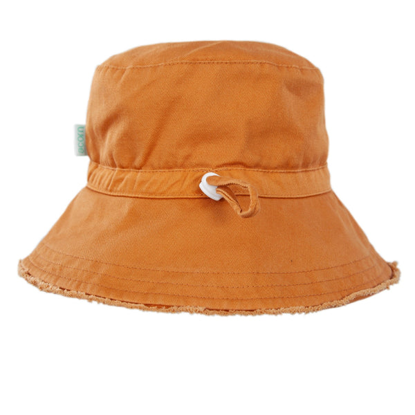 Chestnut Frayed Bucket Hat - Adult - Acorn Kids Accessories