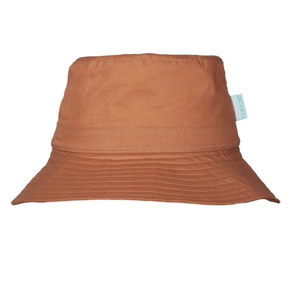 Coffee Wide Brim Bucket Hat - Acorn Kids Accessories