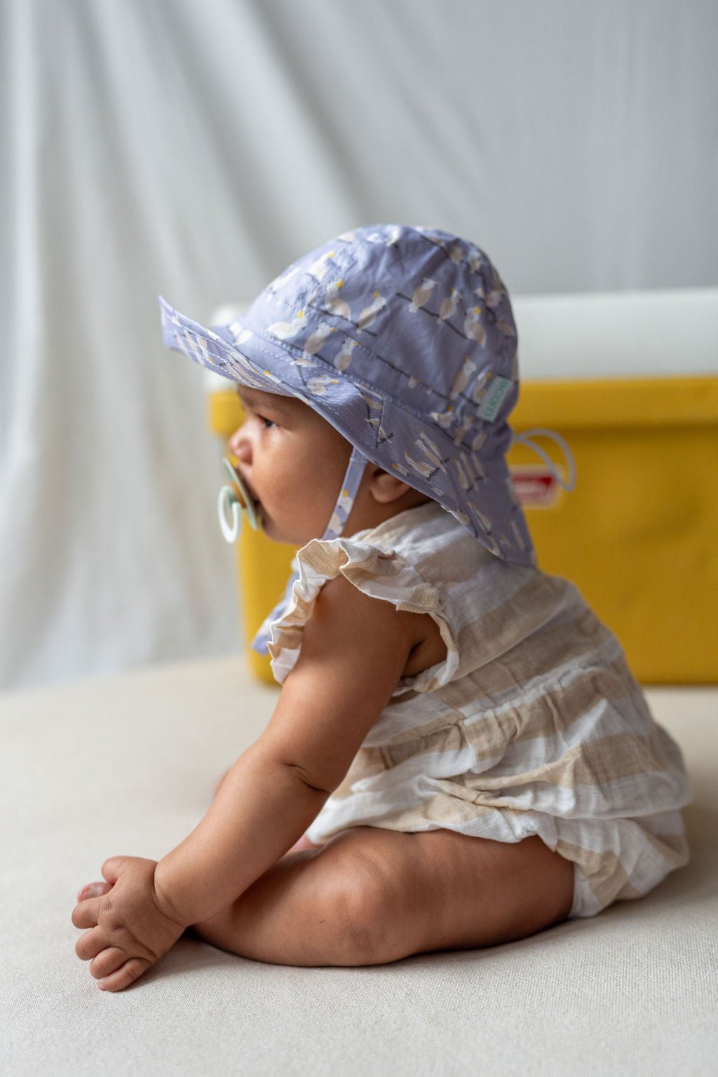 Cookatoo Wide Brim Infant Hat - Acorn Kids Accessories