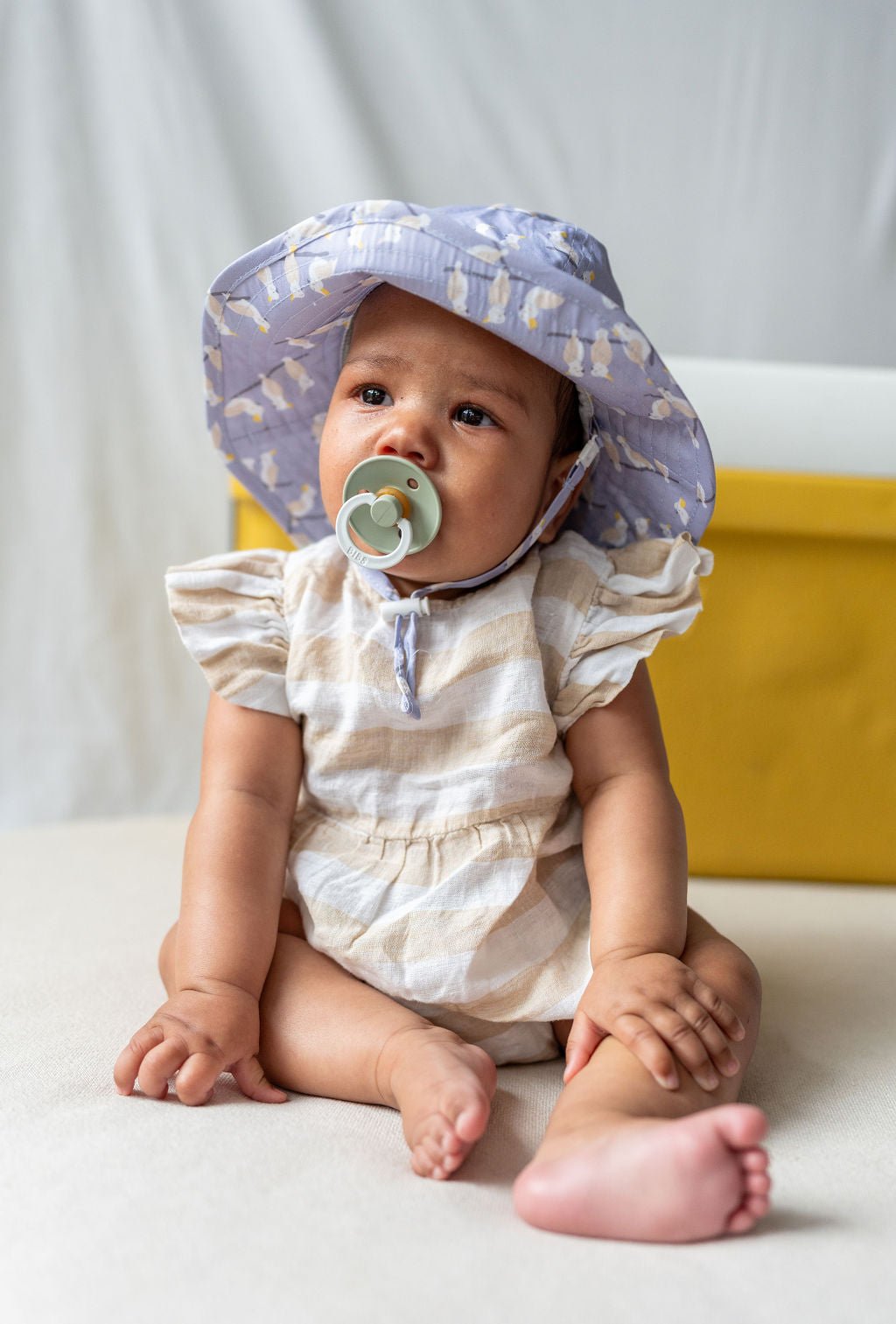 Cookatoo Wide Brim Infant Hat - Acorn Kids Accessories