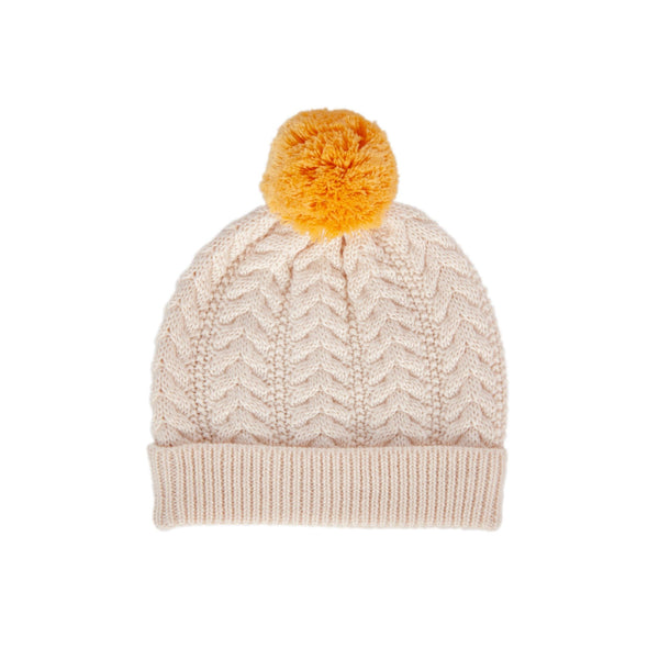 Copenhagen Merino Beanie Oatmeal - Acorn Kids Accessories