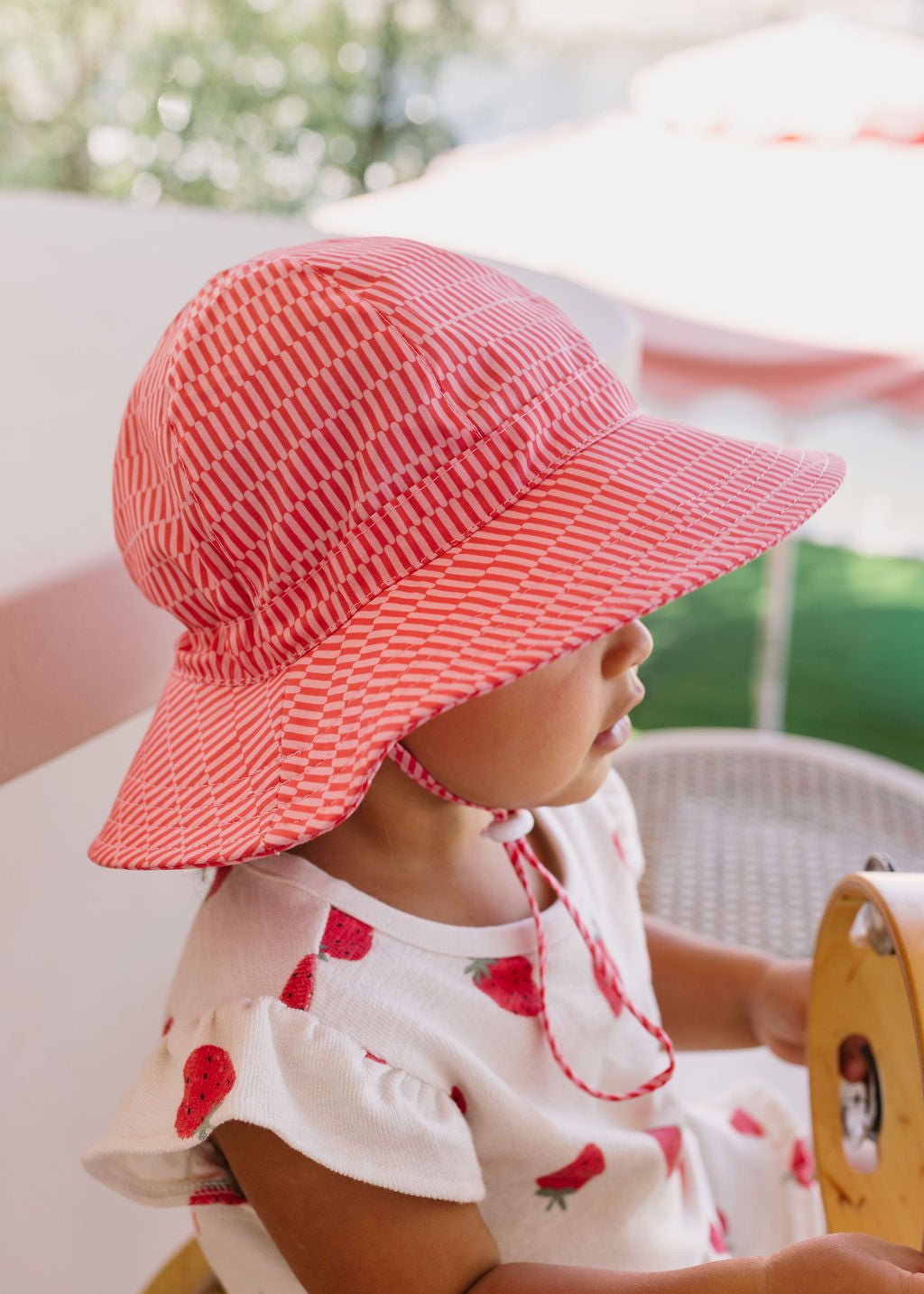 Cotton Candy Wide Brim Sunhat - Acorn Kids Accessories