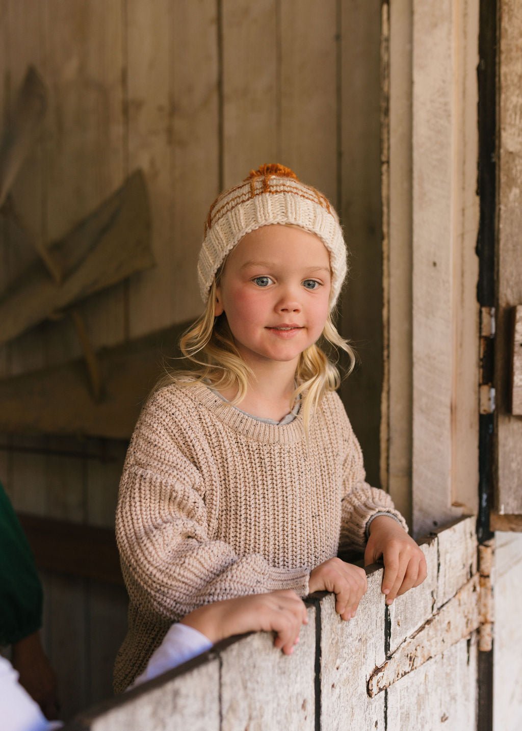 Crossroads Beanie Brown & Caramel - Acorn Kids Accessories