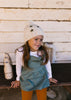Daisy Beanie Cream - Acorn Kids Accessories