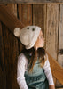Daisy Beanie Cream - Acorn Kids Accessories