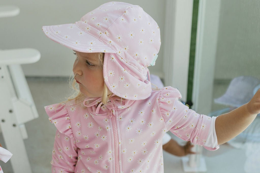 Daisy Fields Swim Flap Cap - Acorn Kids Accessories