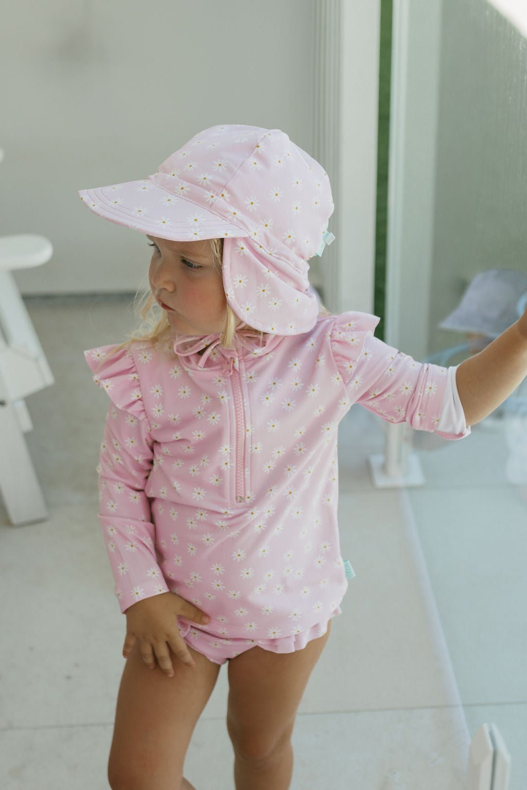 Daisy Fields Swim Flap Cap - Acorn Kids Accessories