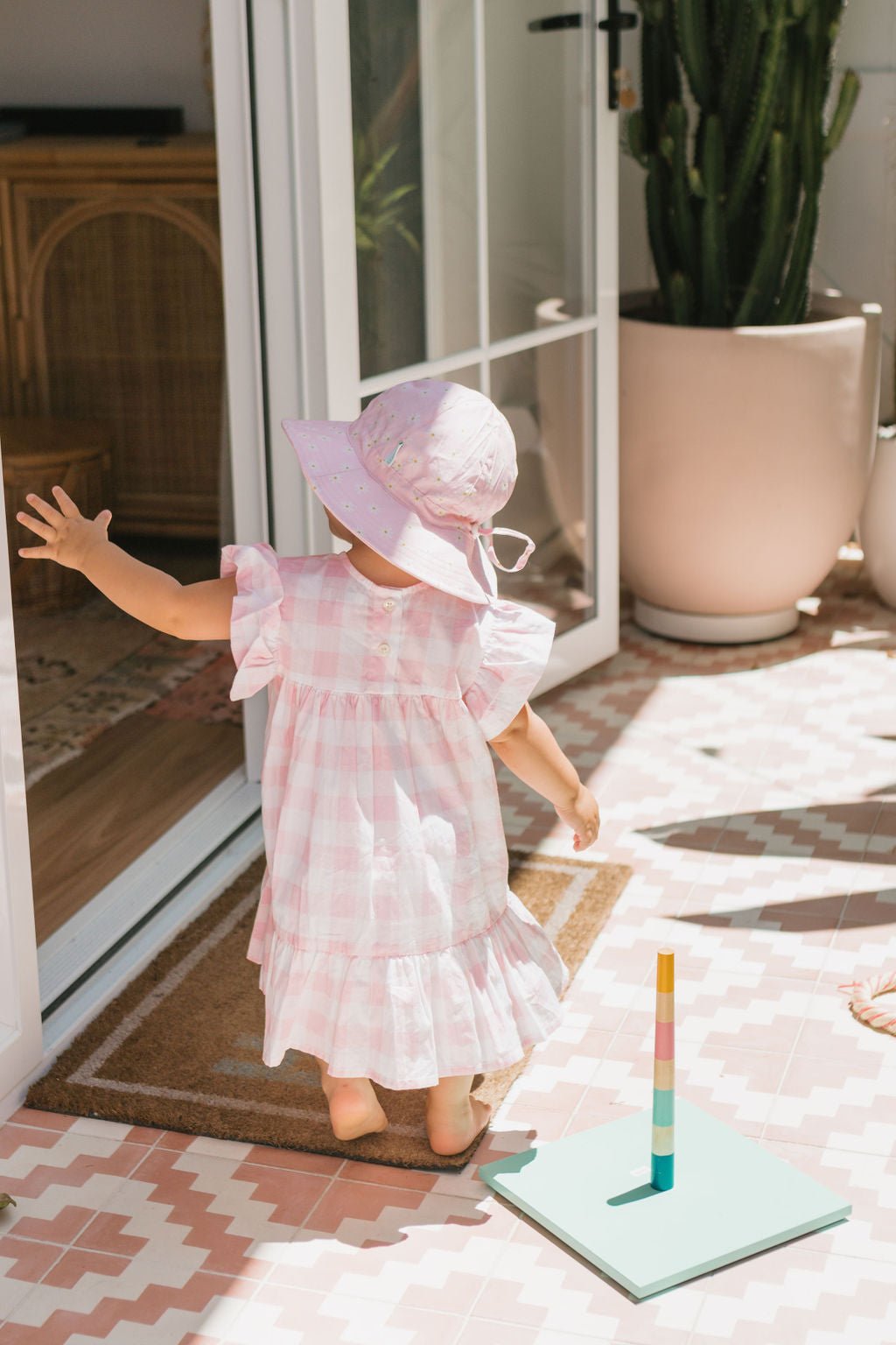 Daisy Fields Wide Brim Sunhat - Acorn Kids Accessories