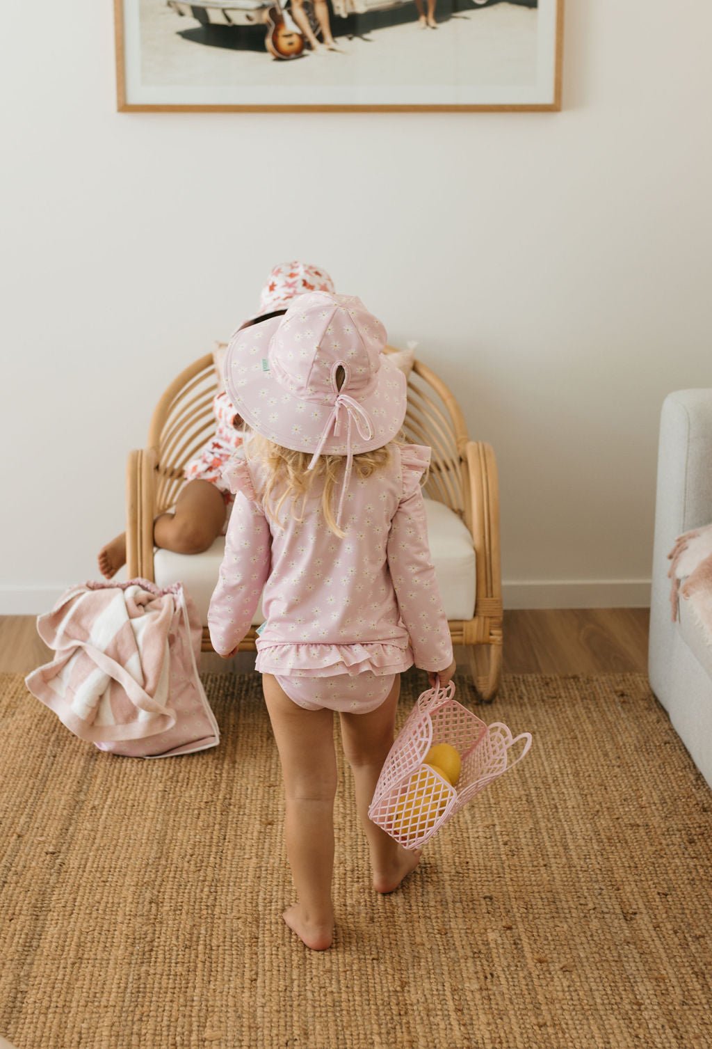 Daisy Fields Wide Brim Swim Hat - Acorn Kids Accessories