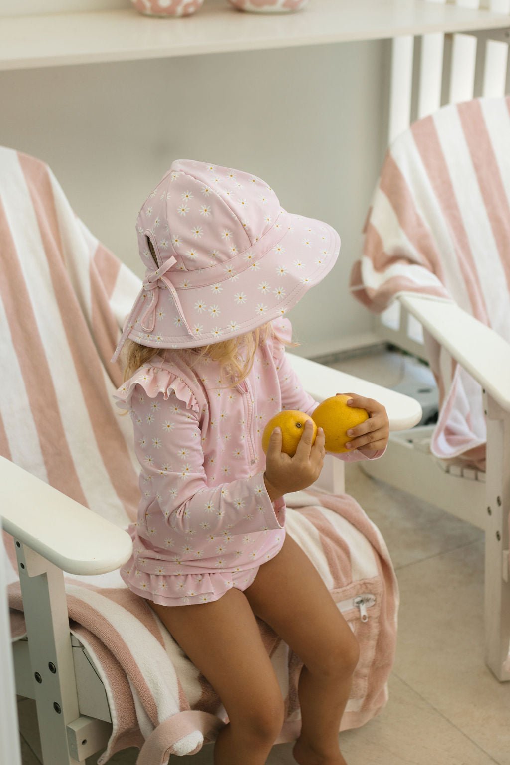 Daisy Fields Wide Brim Swim Hat - Acorn Kids Accessories