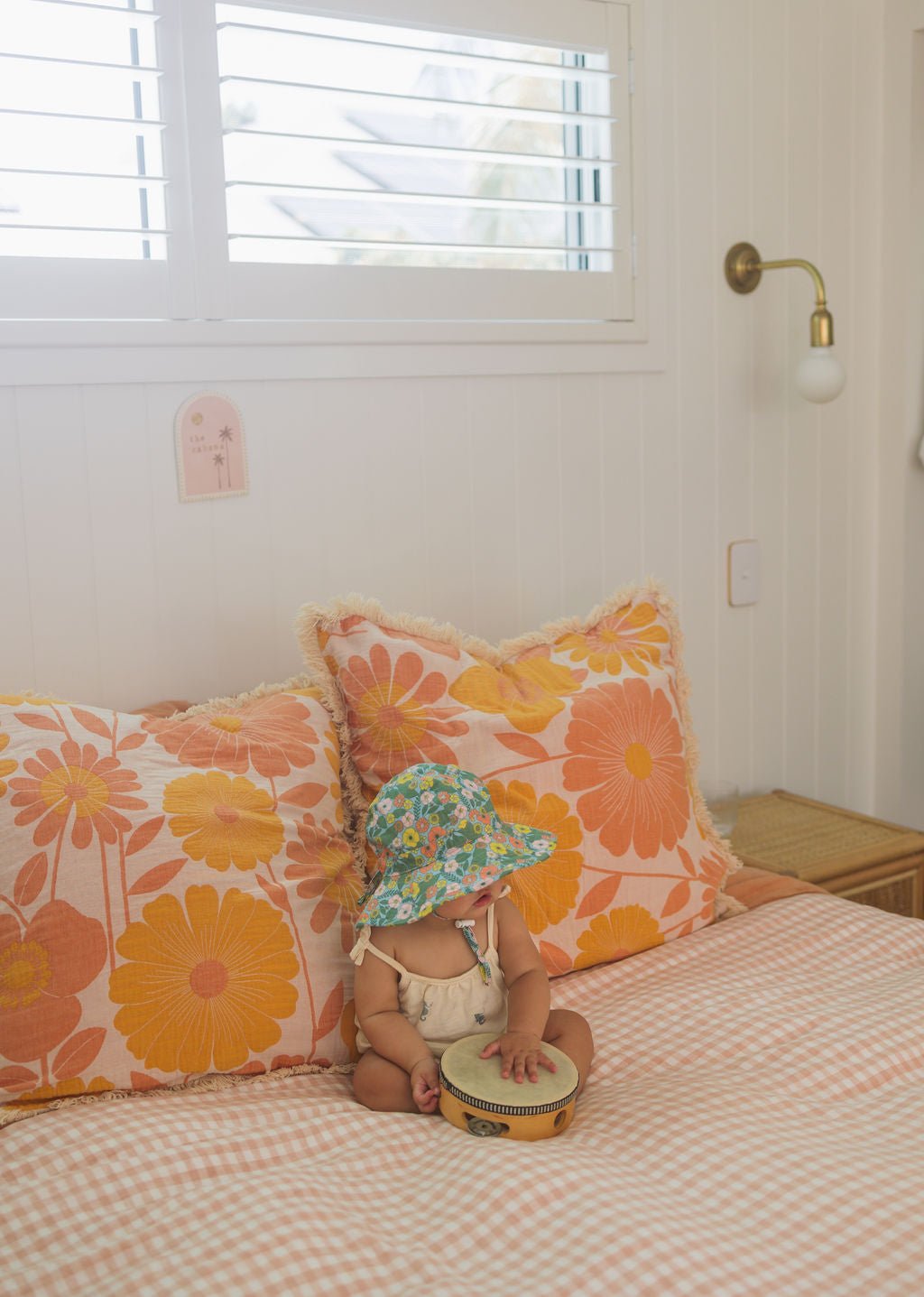 Eden Wide Brim Infant Hat - Acorn Kids Accessories